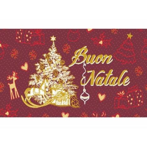 TAPPETINI BUON NATALE 80X50       -CH116