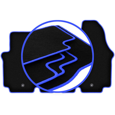 Tappetini CARLUX-BLUE per: Opel Vivaro furgone (2001-2014)