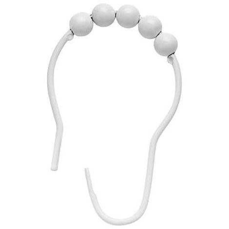 Tappetini da bagno KZQ 3,5x7 cm, anelli da bagno, accessori da bagno per la casa, pezzi di ricambio, bianco
