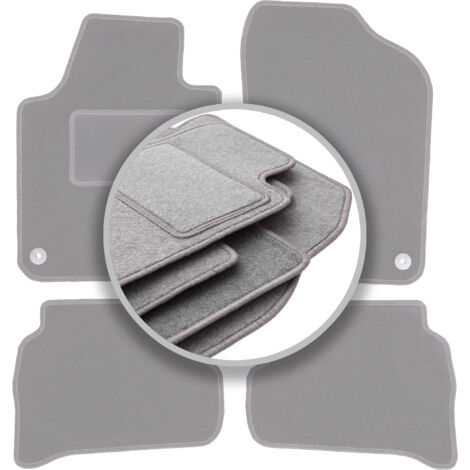 Tappetini grigi per auto: Volkswagen Polo V hatchback (2009-2017)