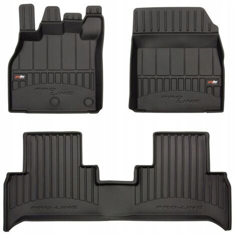 TAPPETINI IN GOMMA E ZAPPINI PER RENAULT Scenic 3 2009-2016 3D TRUTH
