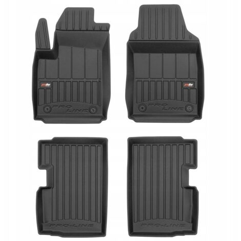 TAPPETINI IN GOMMA FIAT 500 dal 2007 - 3D TRUGO