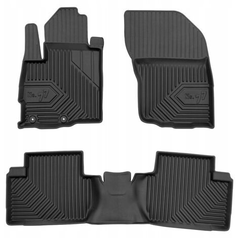 TAPPETINI IN GOMMA MITSUBISHI Outlander 2 2006-2012 BAULI 77