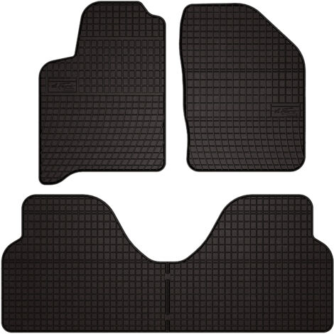 Tappetini in gomma per auto: Renault Scenic I monovolume (1996-2003) - neri, su misura