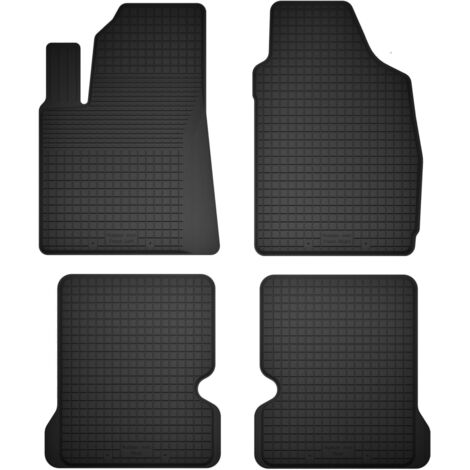 Tappetini in gomma per auto, set da 4, universali per: Fiat Panda II hatchback (2002-2010)