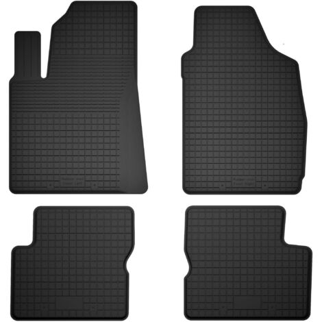 Tappetini in gomma per auto, set da 4, universali per: Fiat Panda III hatchback (2012-)
