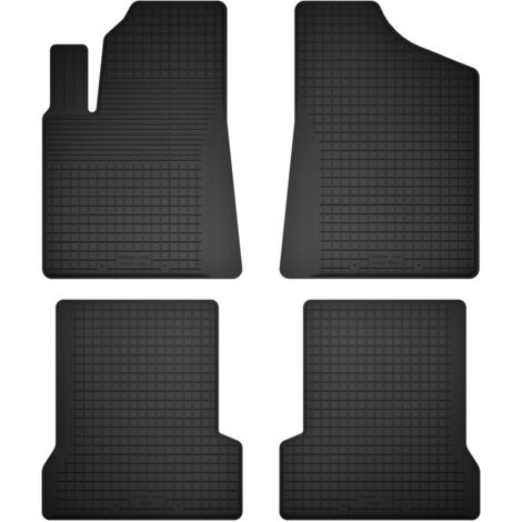 Tappetini in gomma per auto, set da 4, universali per: Fiat Seicento berlina (1998-2010)