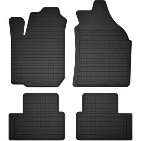 Tappetini Gomma Posteriori Per Volkswagen T-Roc (2017+) Crossover – Set 2 Pezzi Antiscivolo, Facili Da Pulire, Colore Nero - 3
