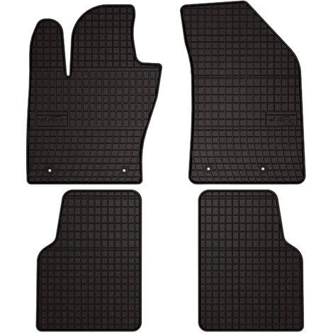 Tappetini in gomma per: Jeep Compass II MP SUV (2017-) - neri, su misura