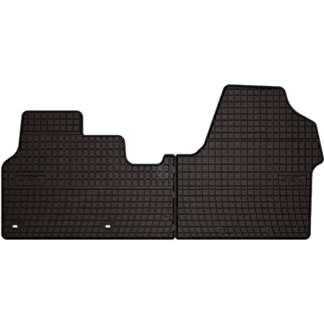 Tappetini in gomma per: Opel Vivaro C van (2019-) - neri, su misura