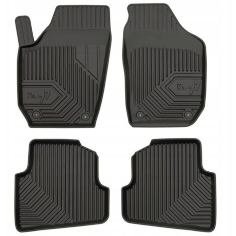 TAPPETINI IN GOMMA SKODA Fabia 2 2006-2014 FINO AL 77