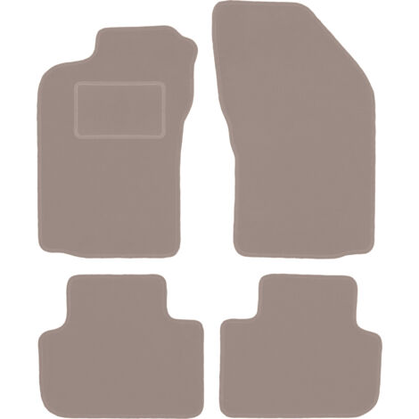 Tappetini in velluto beige per: Alfa Romeo 147 hatchback (2000-2010)