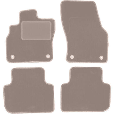 Tappetini in velluto beige per: Audi Q3 II F3 SUV (2018-)