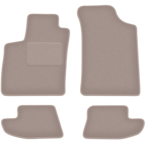Tappetini in velluto beige per: Bentley Continental GT V8 (2013-2022)