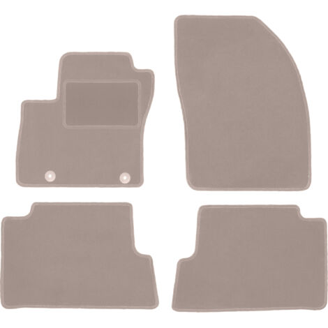 Tappetini in velluto beige per: Ford C-MAX MK2 minivan (2010-2012)