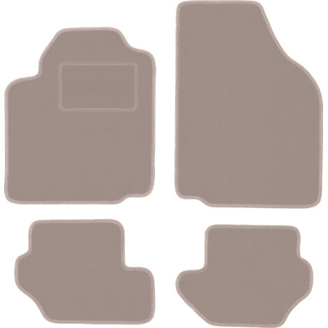 Tappetini in velluto beige per: Ford Fiesta MK3 hatchback (1989-1996)