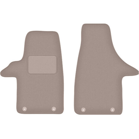 Tappetini in velluto beige per: furgone per consegne Volkswagen Transporter T6 (2015-)