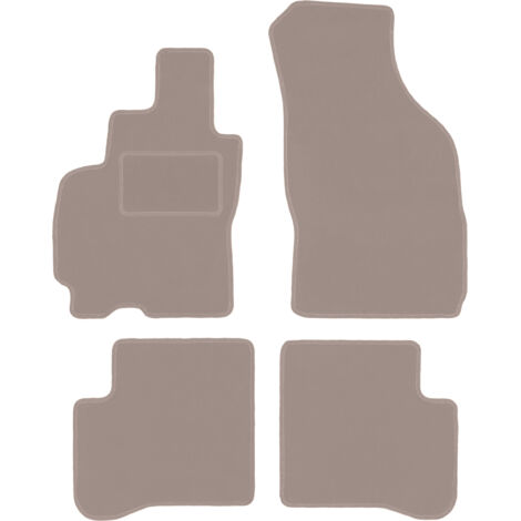Tappetini in velluto beige per: Hyundai Atos hatchback (1997-2008)