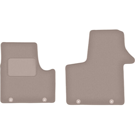 Tappetini in velluto beige per: Renault Trafic III furgone (2014-)