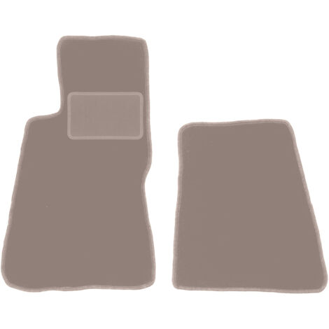Tappetini in velluto beige per: Smart Roadster roadster (2002-2005)