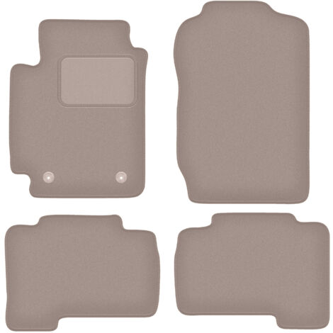 Tappetini in velluto beige per: Suzuki Grand Vitara II 5 porte (2005-2014)
