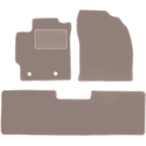 Tappetini in velluto beige per: Toyota Corolla E16 berlina, hatchback (2013-2019)
