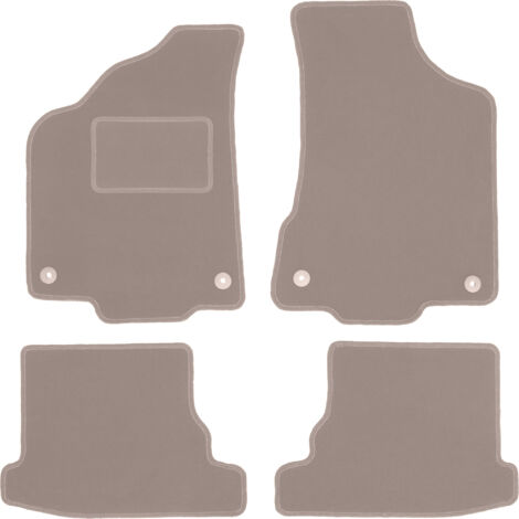 Tappetini in velluto beige per: Volkswagen Polo III FL 6N2 hatchback, berlina, classica (1999-2001)