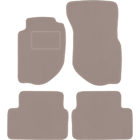 Tappetini in velluto beige per: Volvo S90 I berlina (1997-1998)