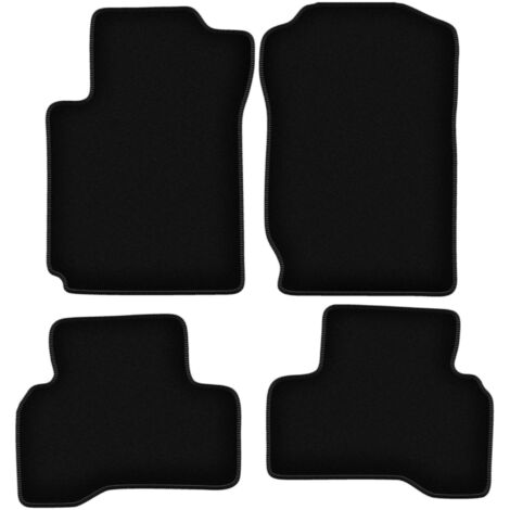 Tappetini in velluto nero BASIC per: Suzuki Grand Vitara II 3 porte (2005-2014)