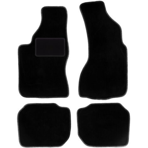 Tappetini in velluto nero per: Audi V8 berlina (1988-1993)