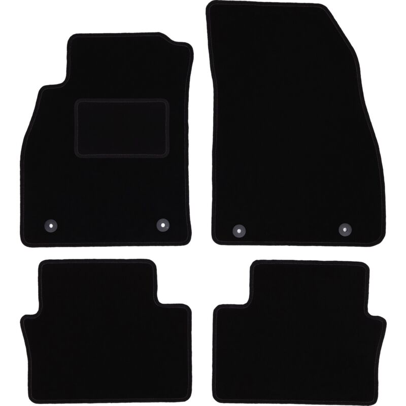 Image of Tappetini in velluto nero per: Chevrolet Malibu V station wagon, liftback, berlina (2011-2015)