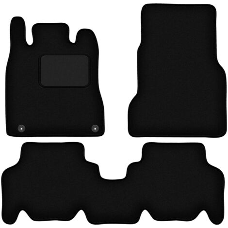 Tappetini in velluto nero per: Mercedes W168 con portellone posteriore (1997-2004)