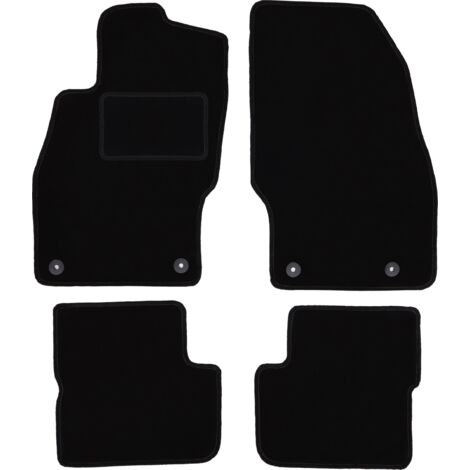 Tappetini in velluto nero per: Opel Corsa D hatchback (2006-2015)