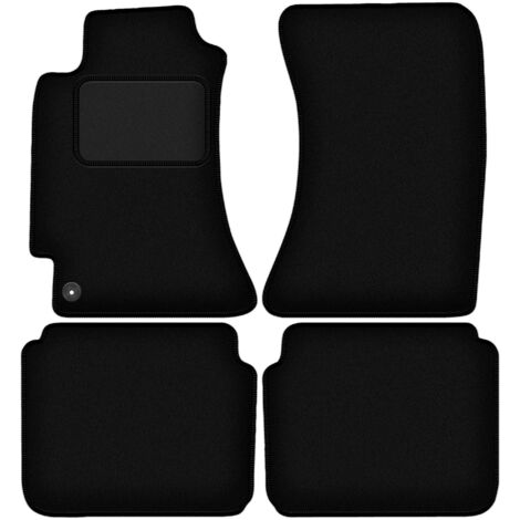 Tappetini in velluto nero per: Subaru Legacy III B4 station wagon, berlina (1998-2003)