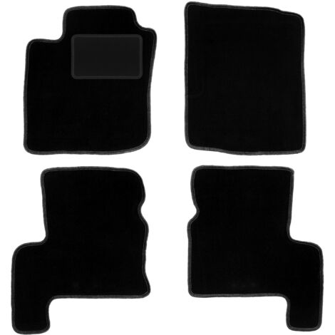 Tappetini in velluto nero per: Suzuki Grand Vitara XL7 SUV (2002-2005)