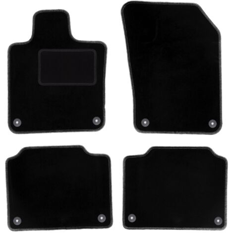 Tappetini in velluto nero per: Volvo S90 II berlina (2016-)