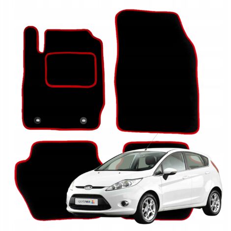 Tappetini in velluto per Ford Fiesta MK7 VII 2008-2012 tergicristalli per auto R
