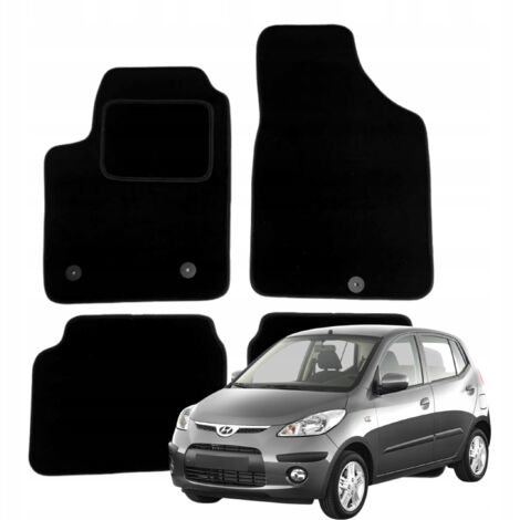 Tappetini in velluto per Hyundai i10 2008-2013 tergicristalli per auto B