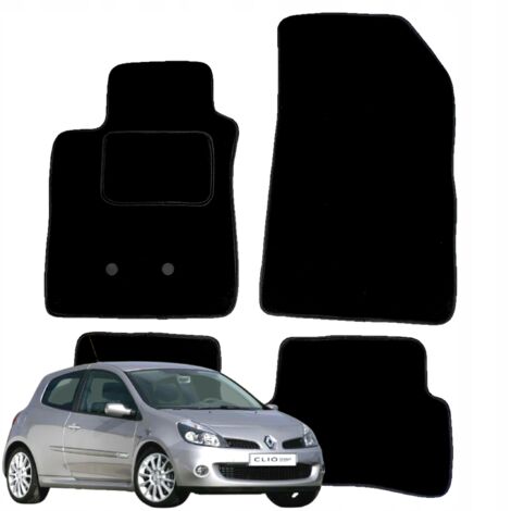 Tappetini in velluto per Renault Clio 3 III 2005-2012 tergicristalli per auto B