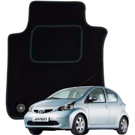 Tappetini in velluto per Toyota Aygo 2005-2014, tappetino per auto lato guidatore B