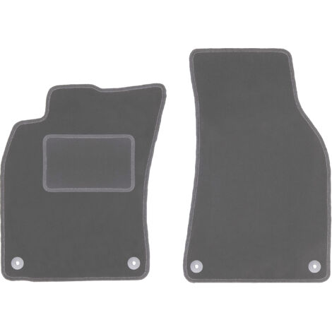 Tappetini per auto anteriori: Audi A6 C6 FL berlina, station wagon, avant (2006-2011)