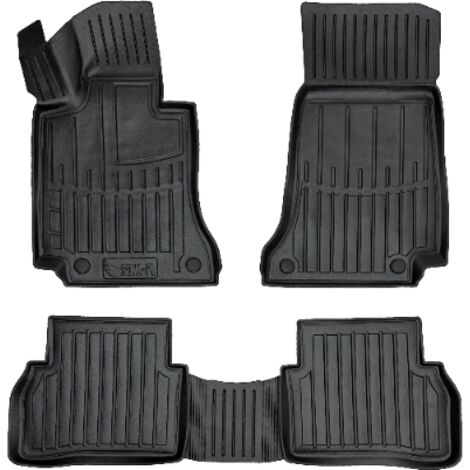 Tappetini per auto Mercedes Classe C W205 2014-2021 eccetto coupé, inclusa ibrida plug-in (PHEV)