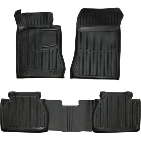 Tappetini per auto Mercedes Classe E W210 1995-2003 con trazione 2x4 (2WD)