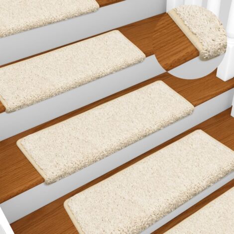 Tappetini per scale autoadesivi rettangolari MCW-G49 15 pezzi 65x25cm