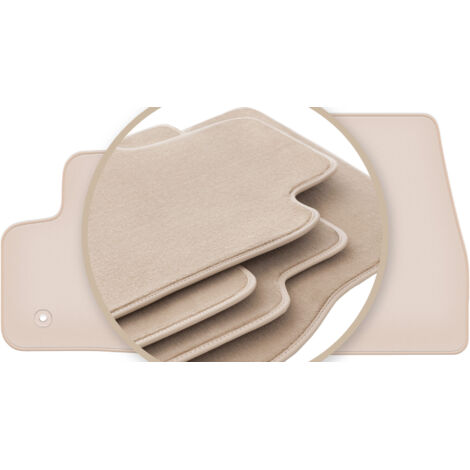 Tappetini PREMIUM beige per: Ford Transit Connect van 2013-2017