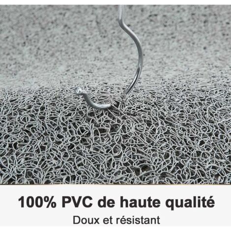 Tappetino antiscivolo per doccia, 60x60 cm, morbido e confortevole tappetino di sicurezza per il bagno con fori di drenaggio, tappetino massaggiante in PVC per doccia, ideale per zone umide, ad asciug