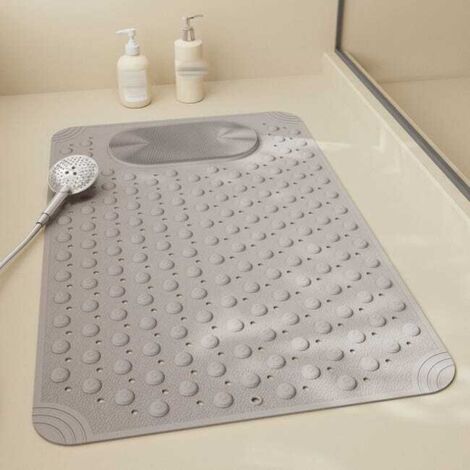 Tappetino antiscivolo per il bagno, tappetino da bagno, tappetino massaggiante per il bagno, con ventose antiscivolo, 50x80cm