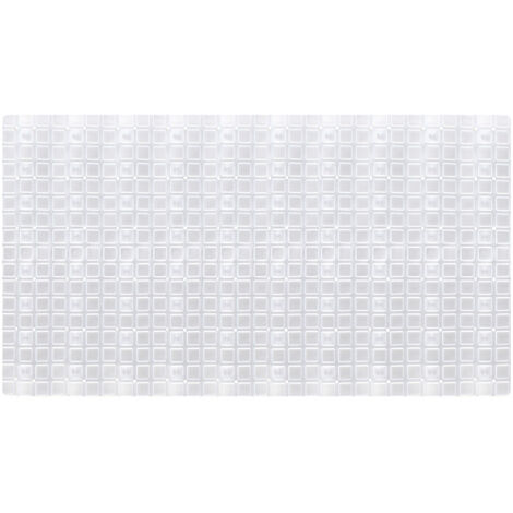 Tappetino antiscivolo per vasca da bagno AWD INTERIOR 1432 trasparente 70 x 40 cm PVC