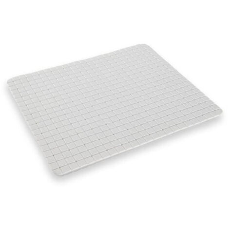 Tappetino antiscivolo per vasca o doccia - TODAY - UTILITY - 40 x 60 cm - Rettangolare - Bianco