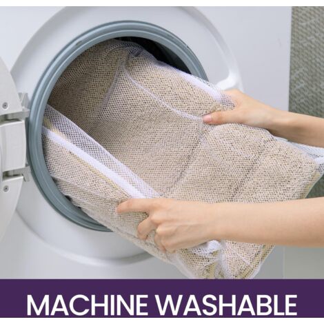 Tappetino da bagno antiscivolo e morbido, tappetino assorbente, tappetino lavabile in lavatrice per doccia, vasca e WC, beige, 50 x 80 cm
